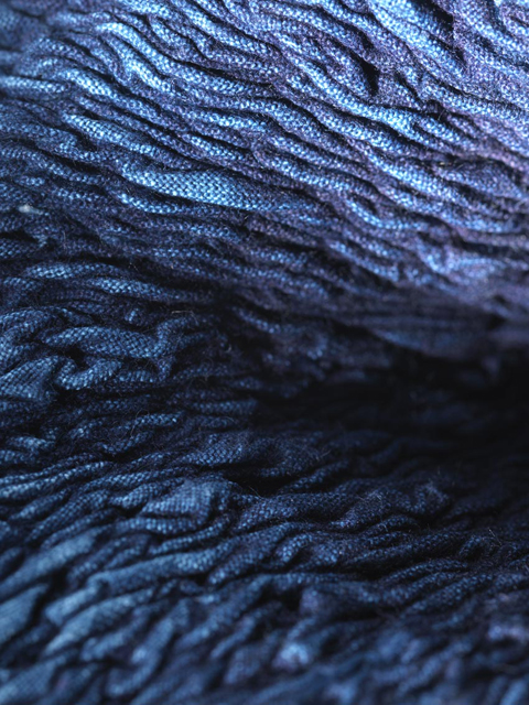Indigo Sculpture Detail